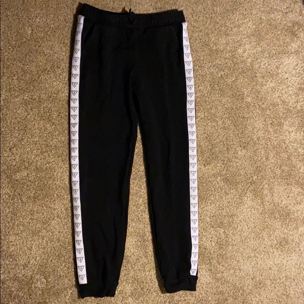 Guess jogger sweats:Boys size 12:Black